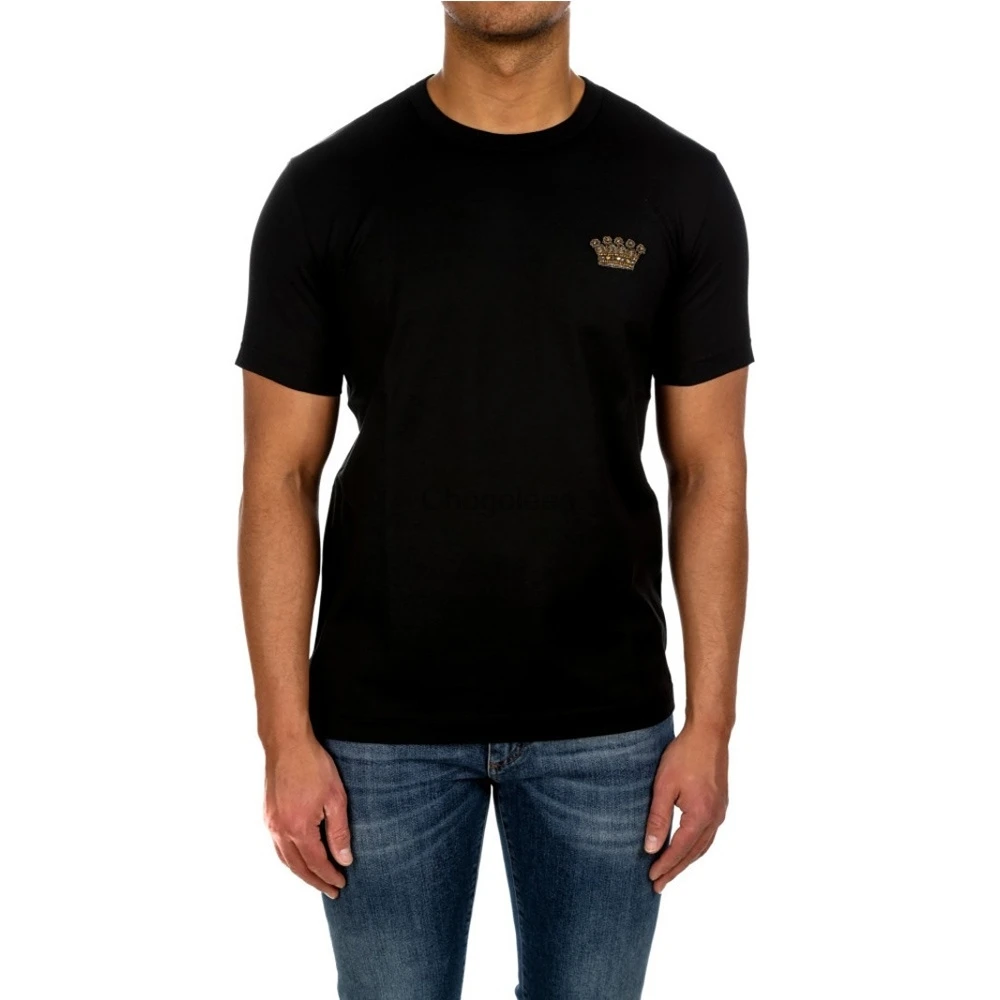 Мужская футболка с коротким рукавом и логотипом модного бренда |