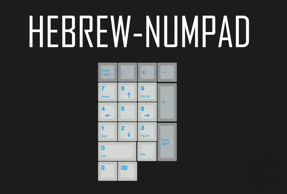 Kpreпаблик 139 иврит корень синий голубой язык Вишневый профиль краситель Sub Keycap PBT для gh60 xd60 xd84 tada68 87 104 - Цвет: B Cyan Heb Numpad x1