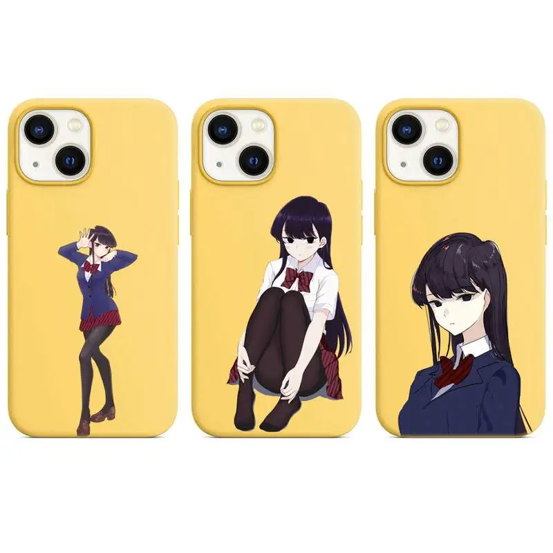 

Mr. Furumi has communism Phone Case for iphone 13 12 XS 11 pro max mini SE 2020 6s 7 8 plus X XR cases candy color yellow funda
