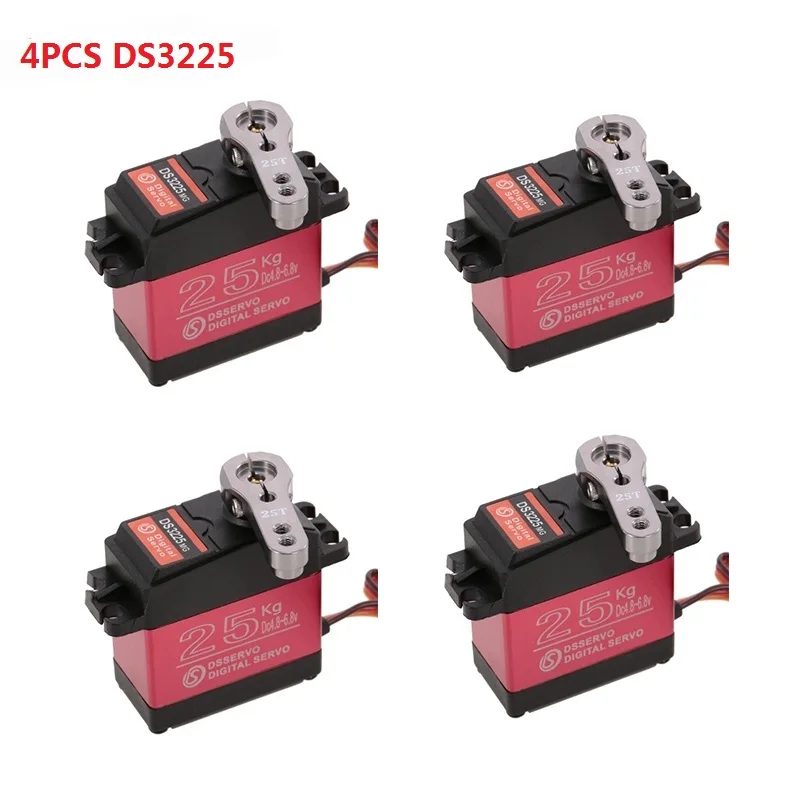 4 шт ds3225 обновление rc сервоприво