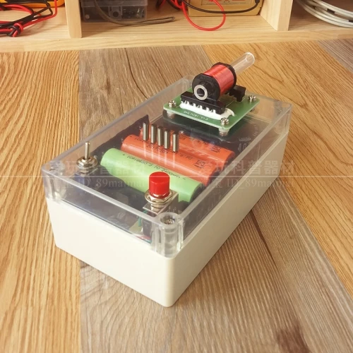 Модель электромагнитного пистолета DIY Kit IB1 Высокое напряжение длинные снимки стебель научная игрушка электронный эксперимент(батарея в комплект не входит