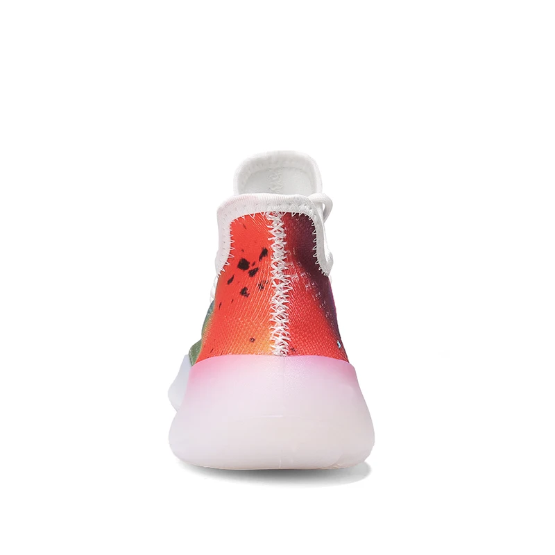 2020 мужские кроссовки для бега светящаяся сетка дышащие легкие весна и осень