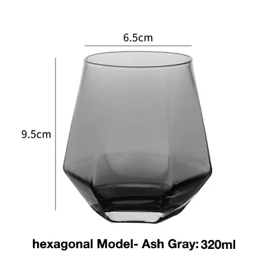 

BOUSSAC Whisky Glass,Water Glass,Juice Glass, Water Cup,Diamond Water Cup, Glass Cup Drinkware