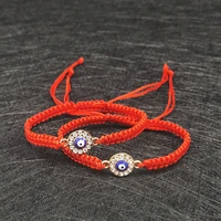12pcscard hand woven hand rope men and women couple bracelets adjustable pull out evil eye tree of life love lady bracelet 2021