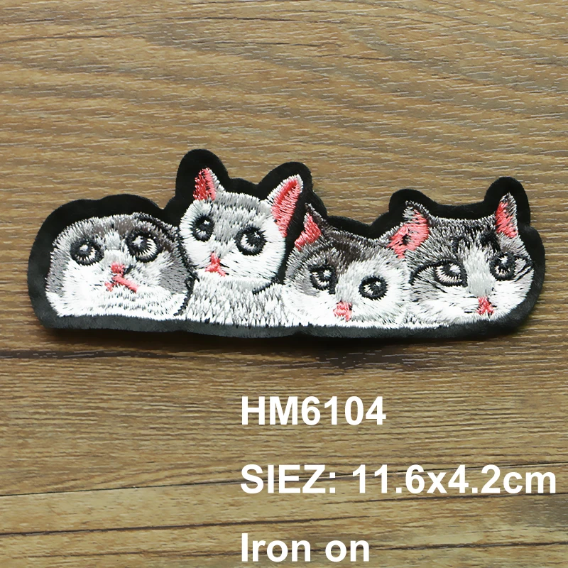 Нашивки в форме сердца с единорогом медведем динозавром синелью значком вышивка