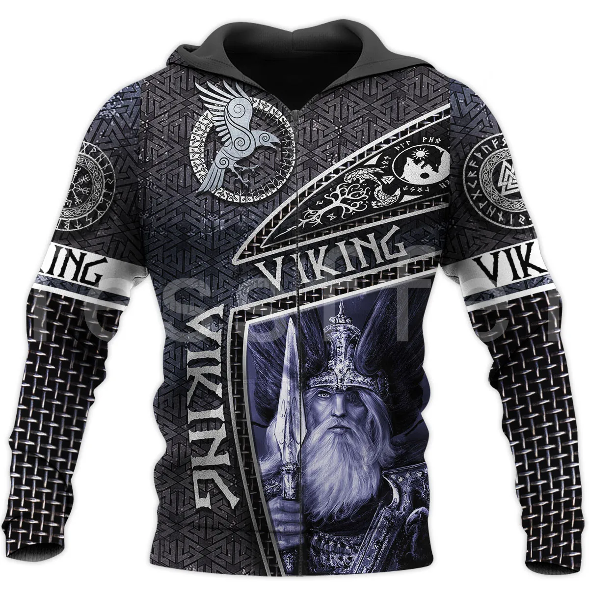 

Tessffel Vikings Tattoo Warriors Viking God Odin Symble NewFashion Tracksuit 3DPrint Men/Women Funny Casual Pullover Hoodies A14