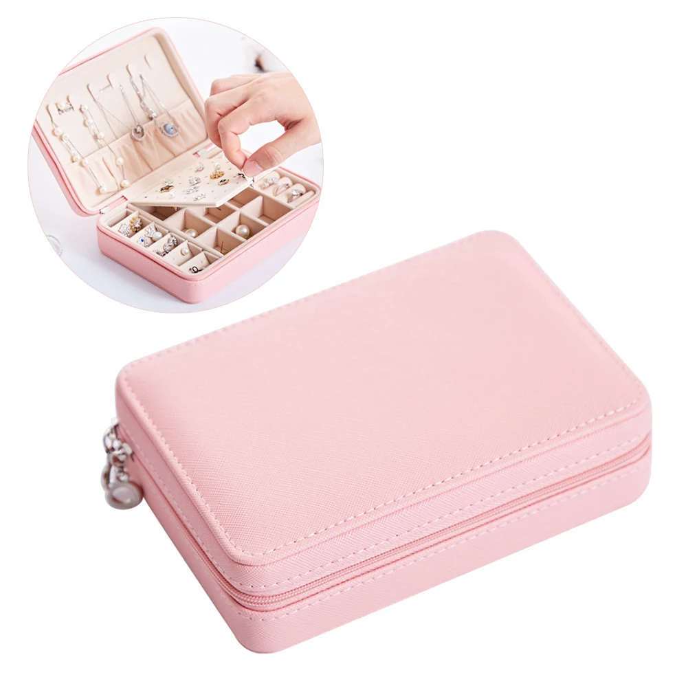 Портативный органайзер для ювелирных изделий модные серьги ожерелье кольца