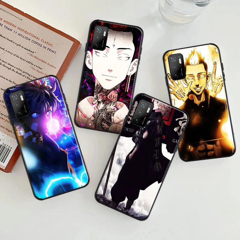 

Japanese anime Tokyo Revengers Phone Case For Xiaomi POCO F3 GT X3 Pro X3 GT M3 M3 Pro X3 X3 NFC Soft silicone Cover Fundas