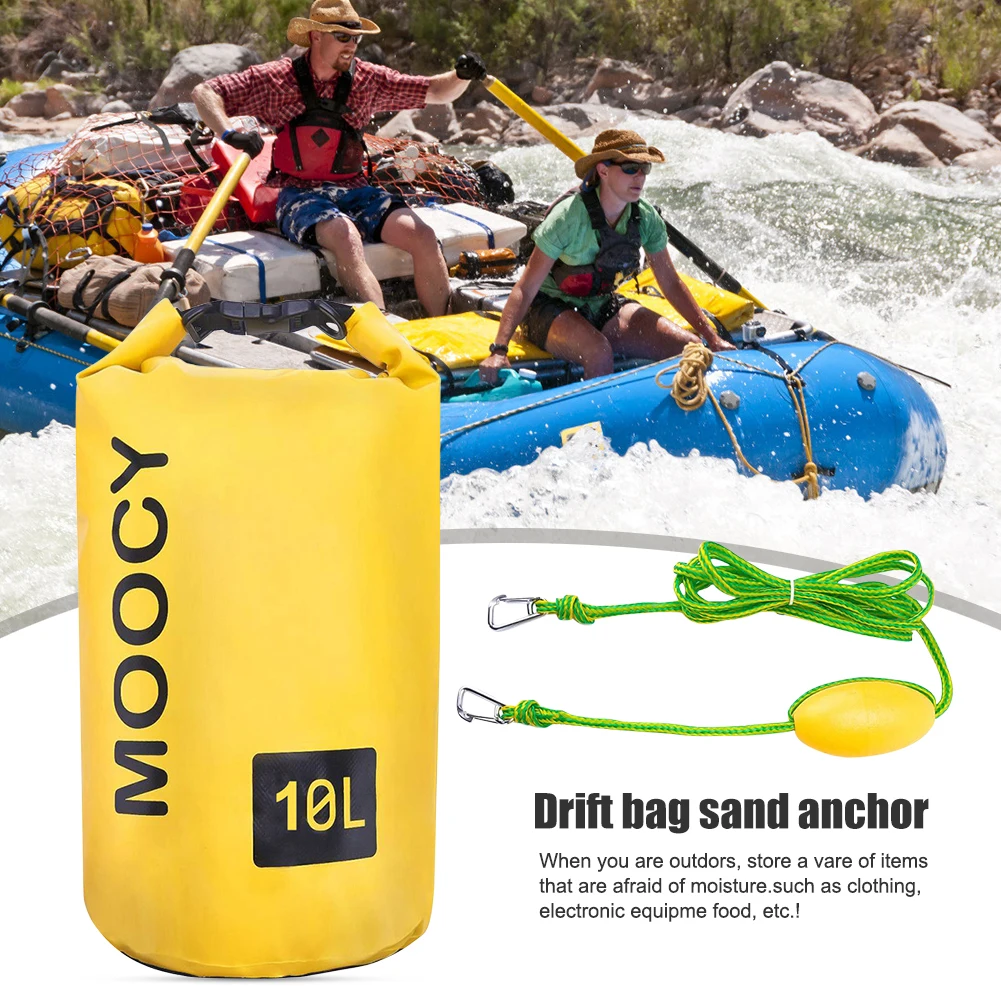 2 в 1 буксировочный трос мешок для песка якорь Водонепроницаемый сухой наружного