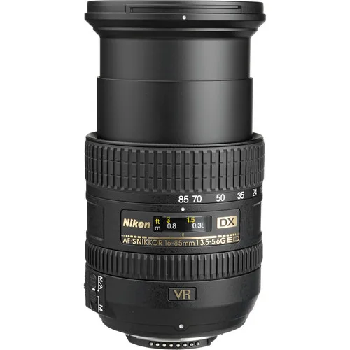 Nikon 16-85 AF-S DX 16-85 мм f/3,5-5,6G ED VR линз для Nikon D3200 3300 D3400 D3500 D5200 D5300 D5500 D5600 7200 D7500
