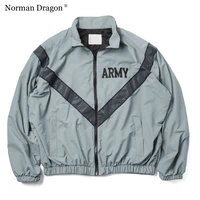 us army ipfu sport jacket unisex pt jacket outwear windbreaker hip hop street wear over size