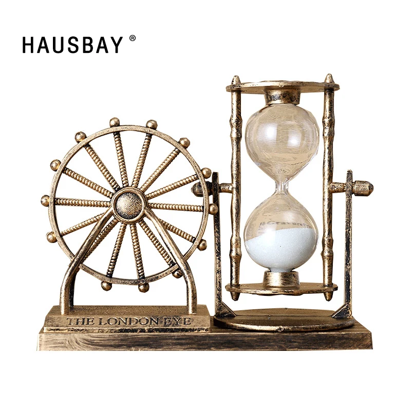 Ретро таймер Ночной светильник фигурки европейские ремесла украшения