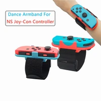 1 pair elastic strap game bracelet for nintendo switch joy con controller adjustable wrist dance band armband for ns switch
