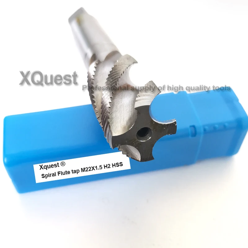 Станок XQuest из быстрорежущей стали, Метчик со Спиральной Канавкой M22, M22X2, 5, правосторонний винт с тонкой резьбой рифленые метчики, M22X2, M22X1, 5, M22X1, режущие инструменты Станок XQuest из быстрорежущей стали, Метчик со Спиральной Канавкой M22, M22X2, 5, правосторонний винт с тонкой резьбой рифленые метчики, M22X2, M22X1, 5, M22X1, режущие инструменты