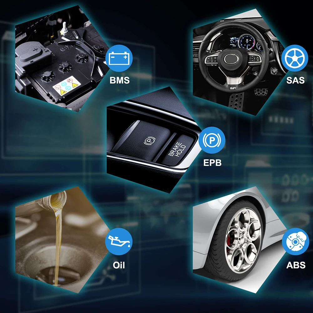 Сканер Ancel FX3000 OBD2 профессиональный автомобильный диагностический инструмент для