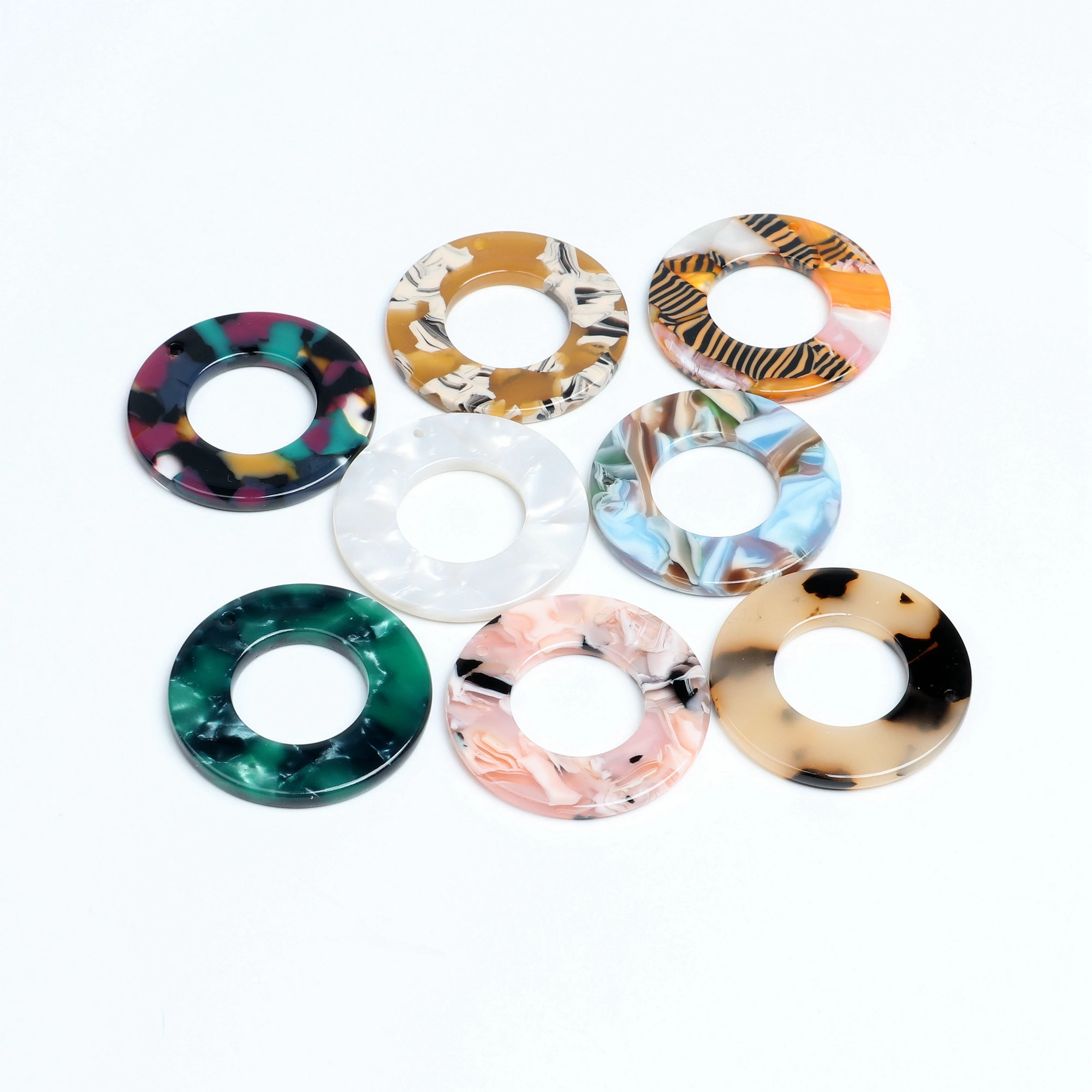 Леопардовая расцветка черепаховая раковина подвеска для серег ацетатные