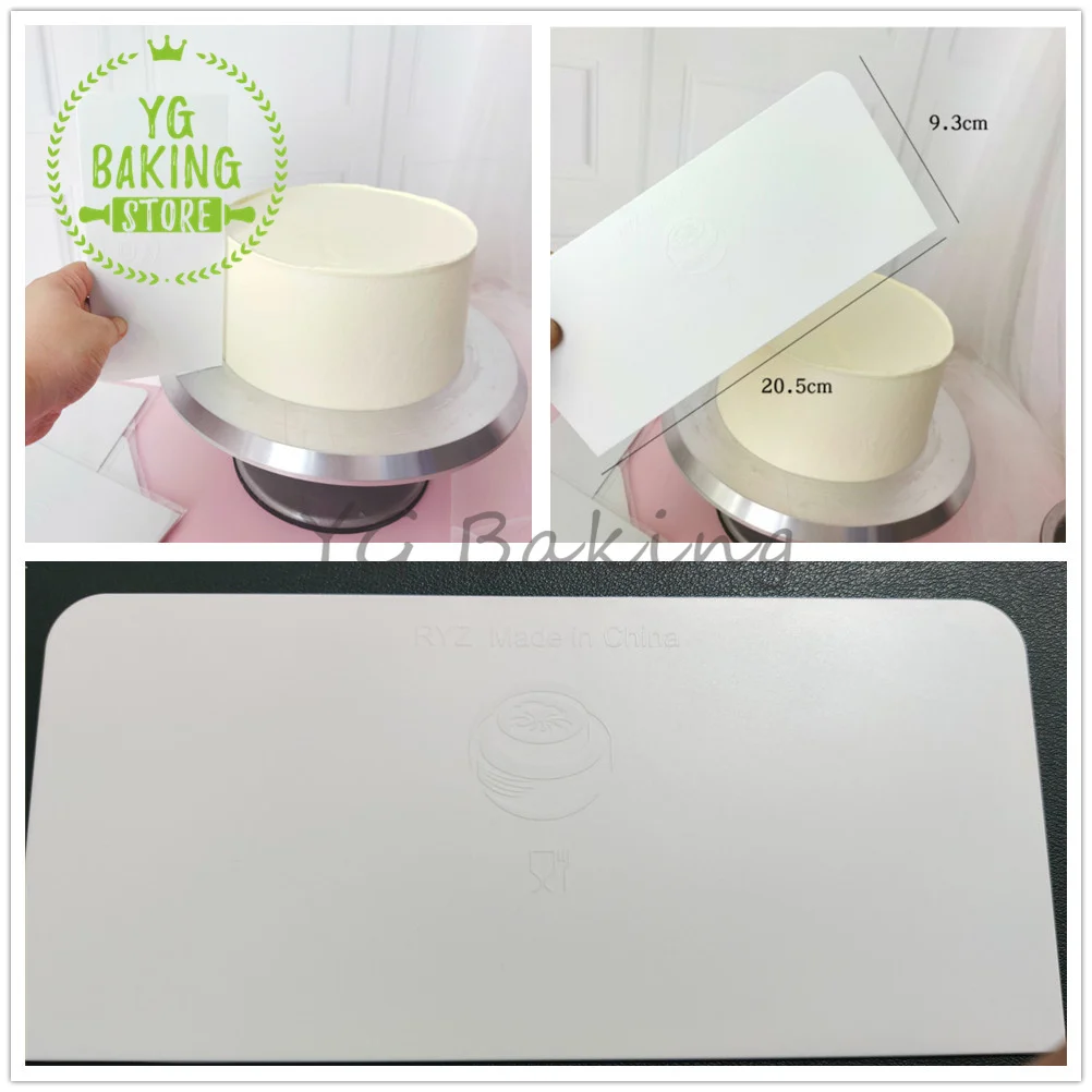 Пластиковый скребок для торта большого размера |