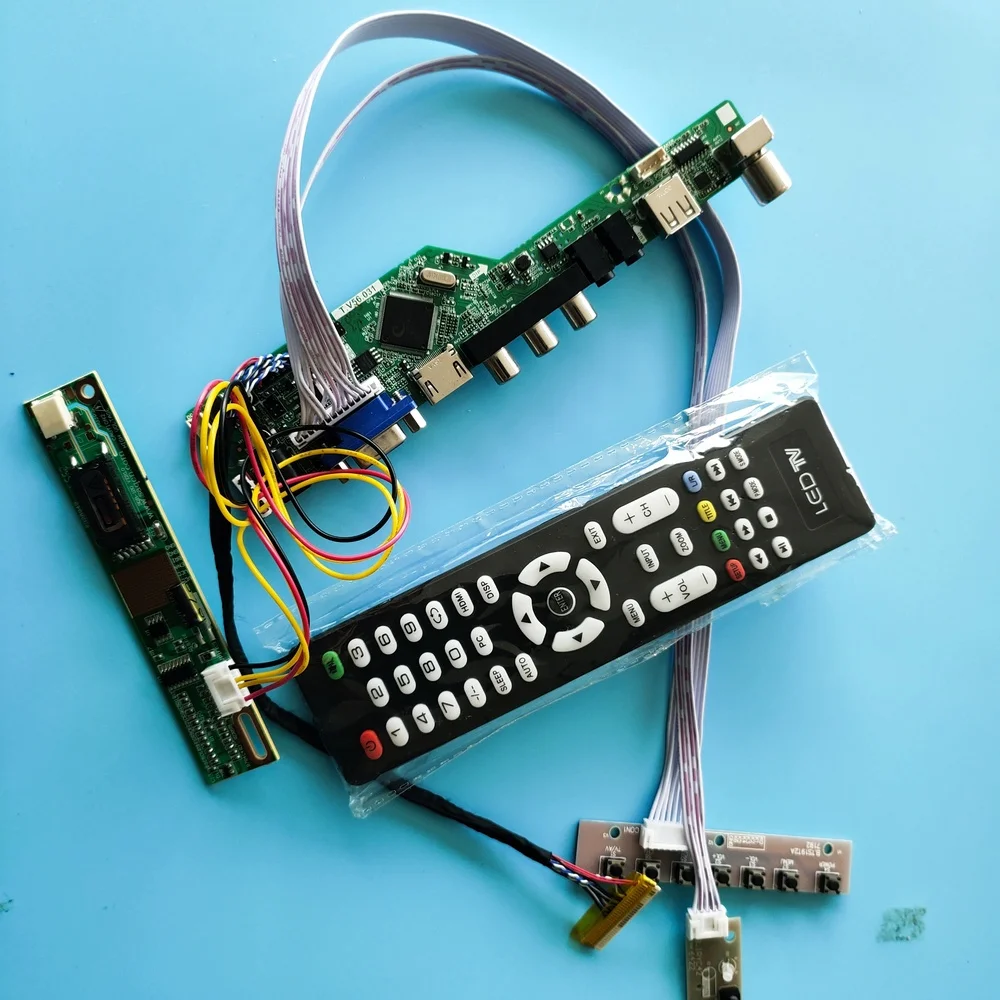 

Для LP141WX3-TLN2 модуля TV AV VGA 1 лампы 14,1 "30pin плата контроллера цифровой сигнал материнская плата разрешение 1280X800
