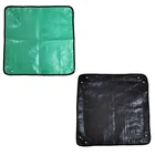 65X65CM Складная завод Repotting квадратный коврик Водонепроницаемый утепленные домашние данной туши, увеличат объем грязной Ловец семена бонсай для выращивания растений в горшках брезент