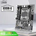 Материнская плата X99 M-G слот LGA 2011-3 USB3.0 поддерживает 4 * DDR4 REG ECC память NVME M.2 SSD и Xeon E5 LGA 2011-3 V4 процессор
