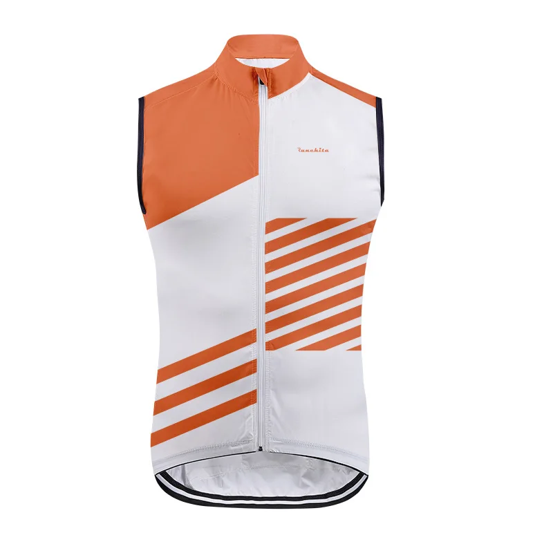 Парная велосипедная жилетка легкая ветрозащитная трикотажная безрукавка для