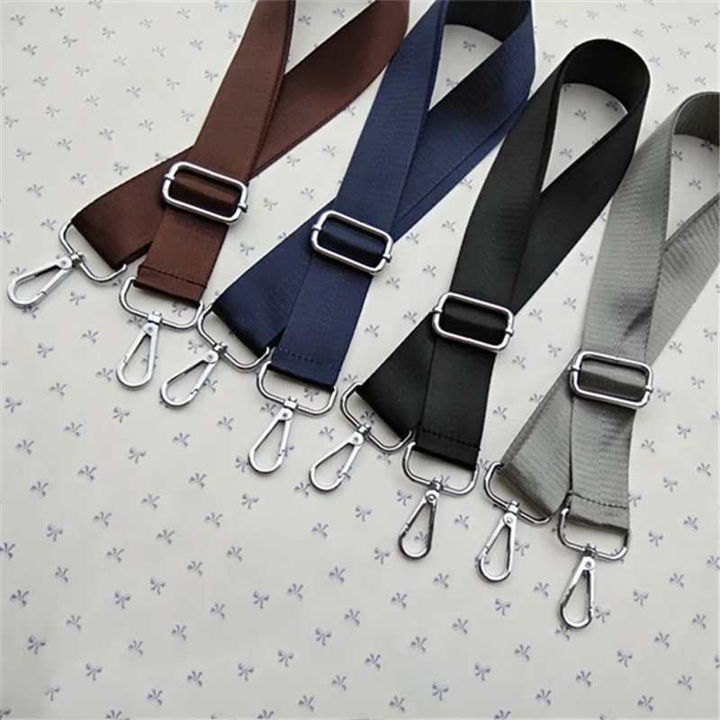 Мужская наплечная сумка с ремешком регулируемый однотонный нейлоновый саквояж