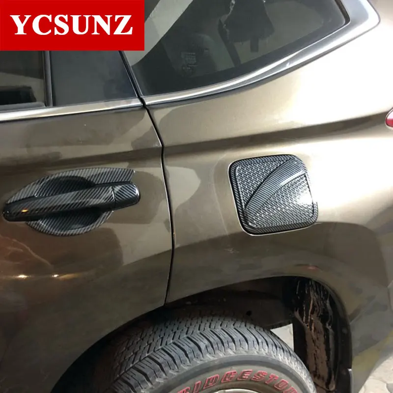 Для Mitsubishi Pajero Sport внешняя часть хромированная крышка бензобака для Mitsubishi Montero Pajero спортивные аксессуары Ycsunz