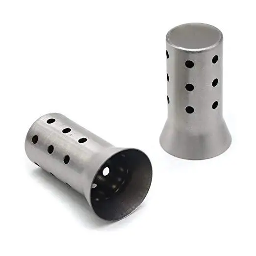 Универсальный глушитель выхлопной трубы из нержавеющей стали 51 мм Глушитель дБ