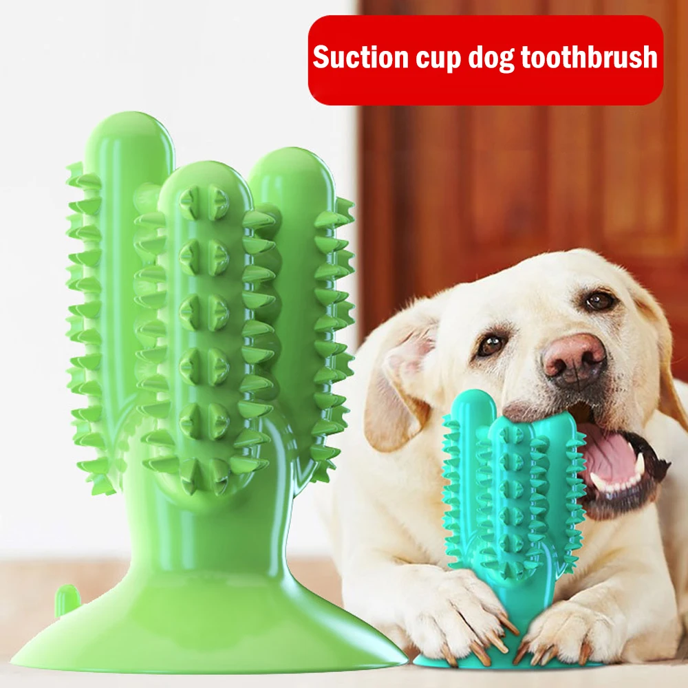 

Dog Toy Dog Chew Toys Dog Toothbrush Pet Molar Tooth Cleaning Brushing Stick Doggy Puppy Dental Care Dog Pet Supplies Rubber Toy