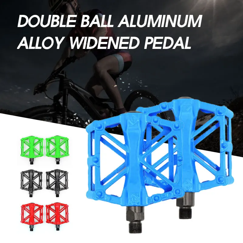

Aluminum Alloy Bike Pedals Ultra-light Widened Mountain Bike Road Bicycle Accessories Bearing Anti-slip Bicycle Foot Pedal