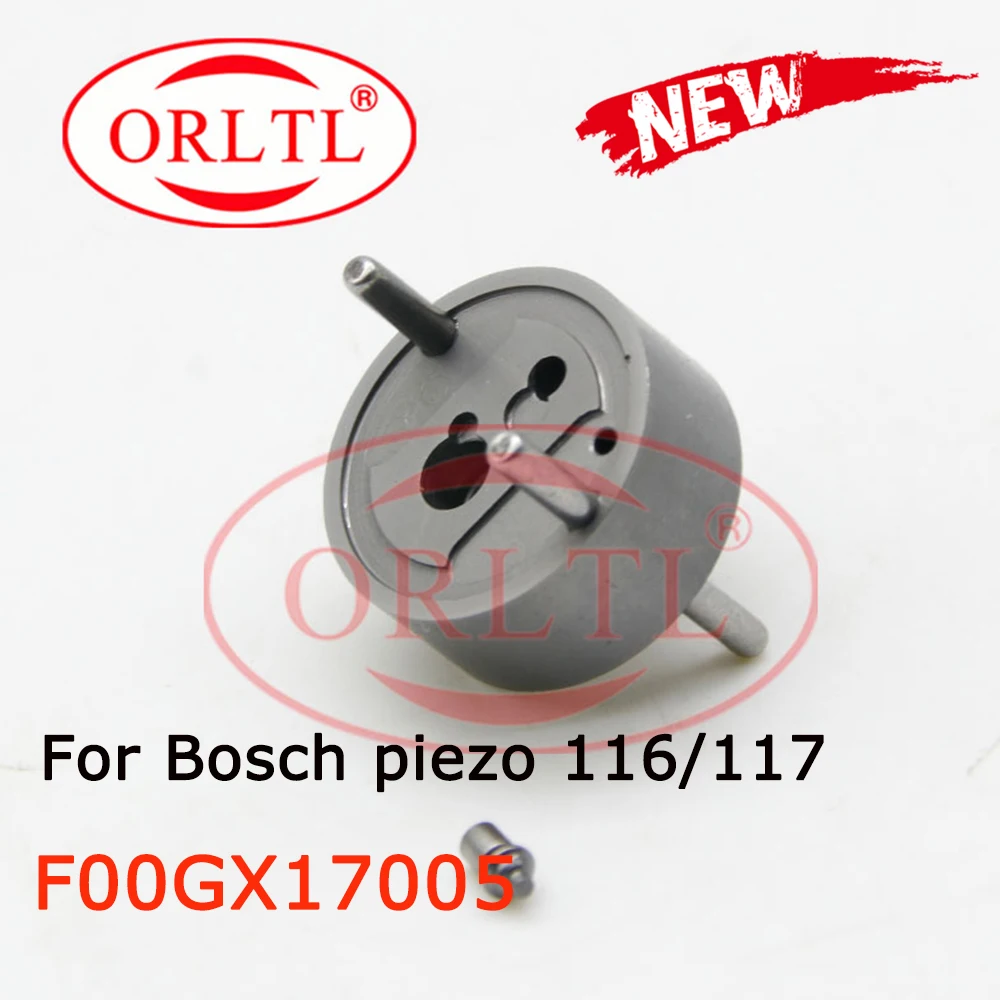 

F00GX17005 Common Rail Fuel injector control piezo valve FOOGX17005 and F00G X17 005 valve B70 SHIMS For 0445116/117 Series
