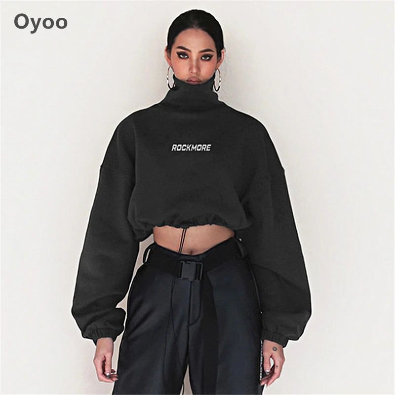 Укороченный свободный спортивный топ Oyoo женский свитер на - Цена: 2 495,06 руб.