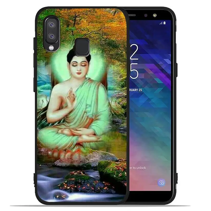 

Art Shakyamuni Buddha Phone Case for Galaxy J2pro J4 J5 J6 J7 plus J5 prime J72016 2018 M 10 20 30 funda Cover