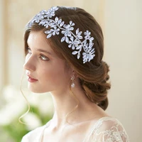 amorarsi hp239 new wedding hair accessories bridal headwear makeup studio headdress flower hair ornament for women holiday gift