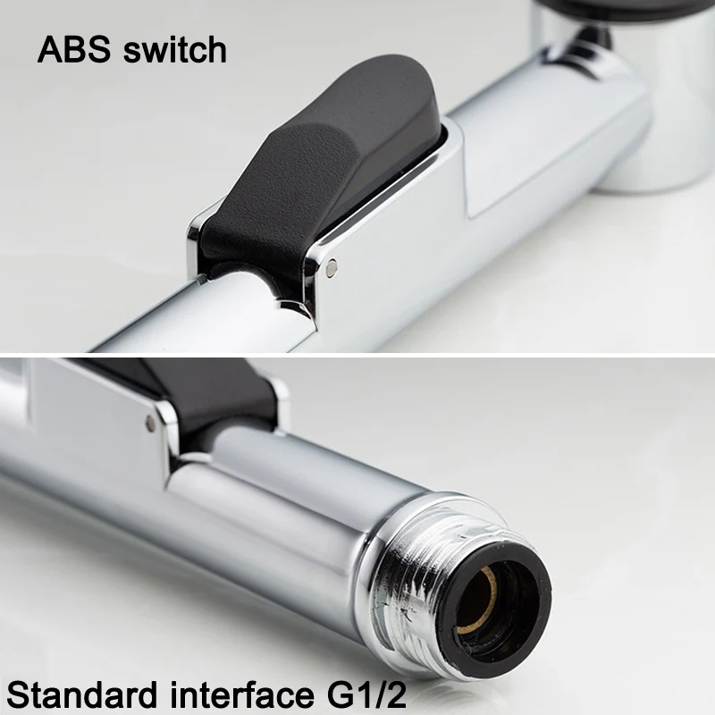 

1pcs Hand-held Switch Clean Body Bidet Nozzle Spray Shower Head Toilet Kitchen Garden Flusher JDH88