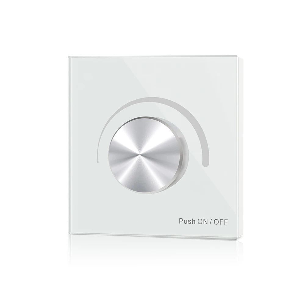 DC12-24V ручка панель настенный переключатель контроллер освещения диммер для