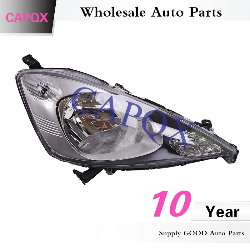Передние фары головного света CAPQX 2 шт. правая и левая сторона 33150-TG5-H01 для FIT JAZZ GE6 GE8