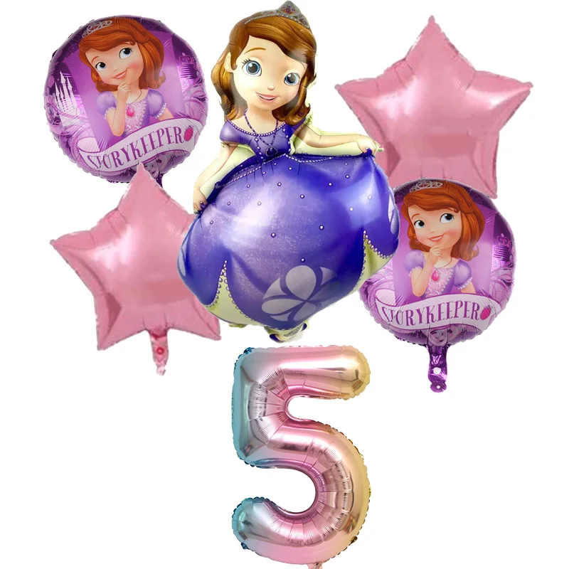 6 шт. гелиевые воздушные шары из алюминиевой фольги | Дом и сад