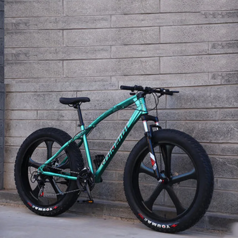 Снегоходы горный велосипед 26 дюймов пять ножей колеса поперечные переменная