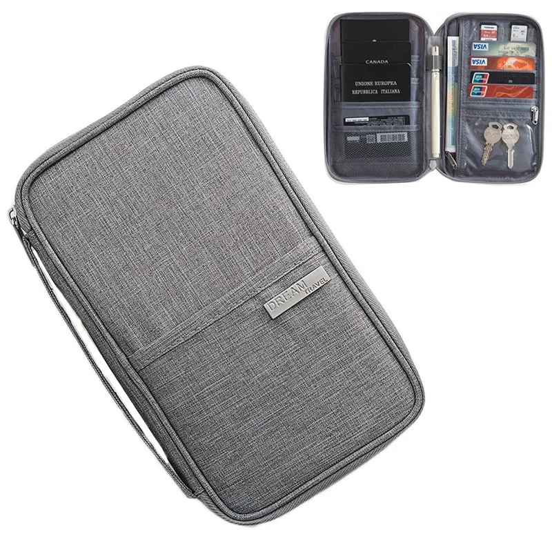 Новый дорожный паспортный чехол зарубежная дорожная Сумка для документов