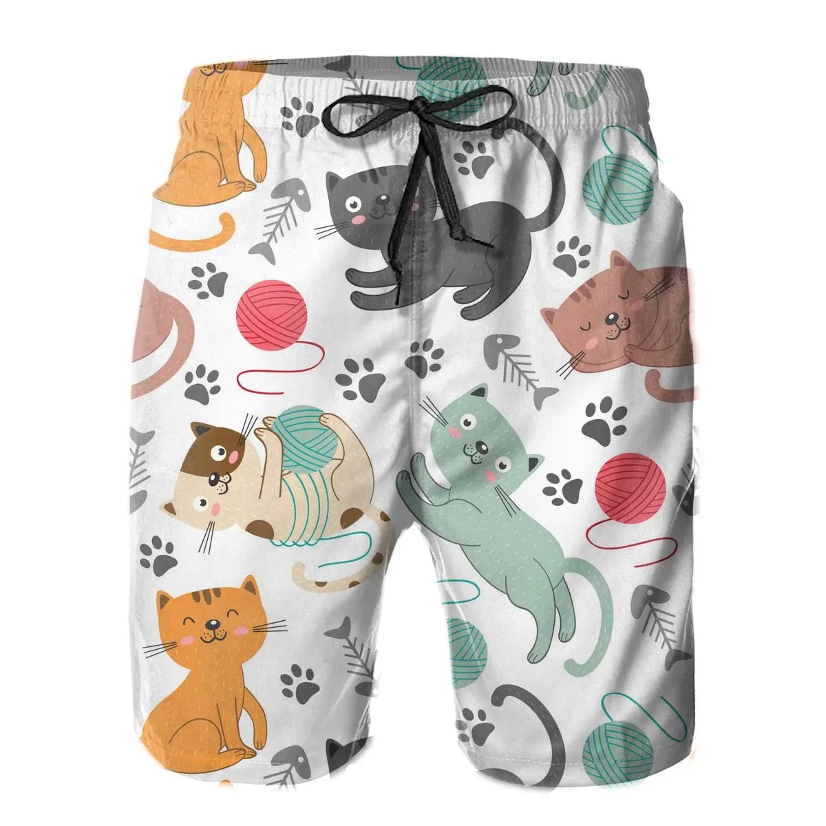 

Летние радужные Мультяшные кошачьи когти быстросохнущие нейлоновые мужские плавки Manview плавки европейский размер пикантные Smmer пляжные шо...