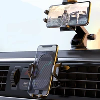 Sucker Car Phone Holder Mobile Phone Holder Stand Car Magnetic GPS Mount Support For iPhone Pro Xiaomi Samsung