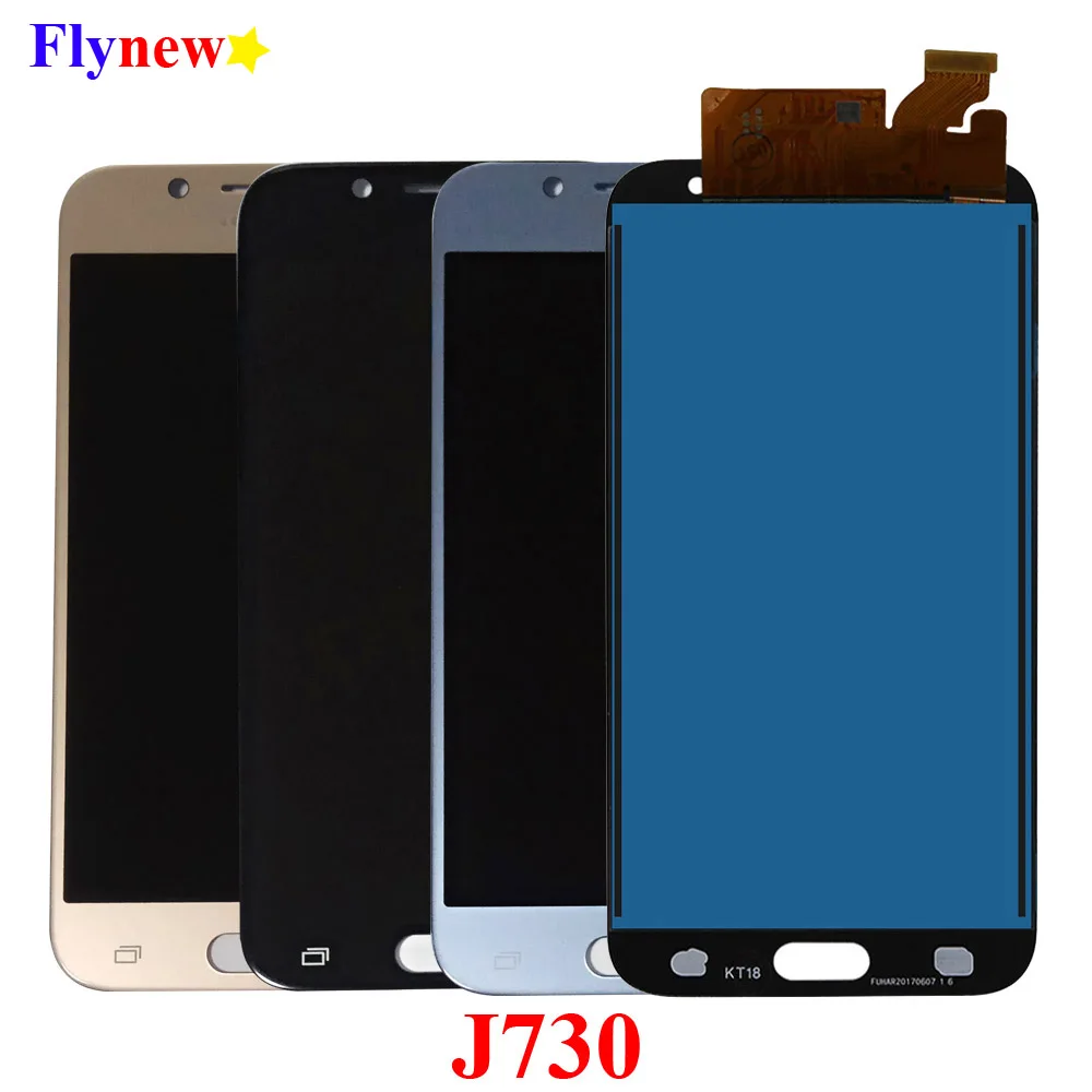 J730 ЖК дисплей для Samsung Galaxy J7 Pro 2017 J730F с сенсорным экраном дигитайзер в сборе J730M J730GM