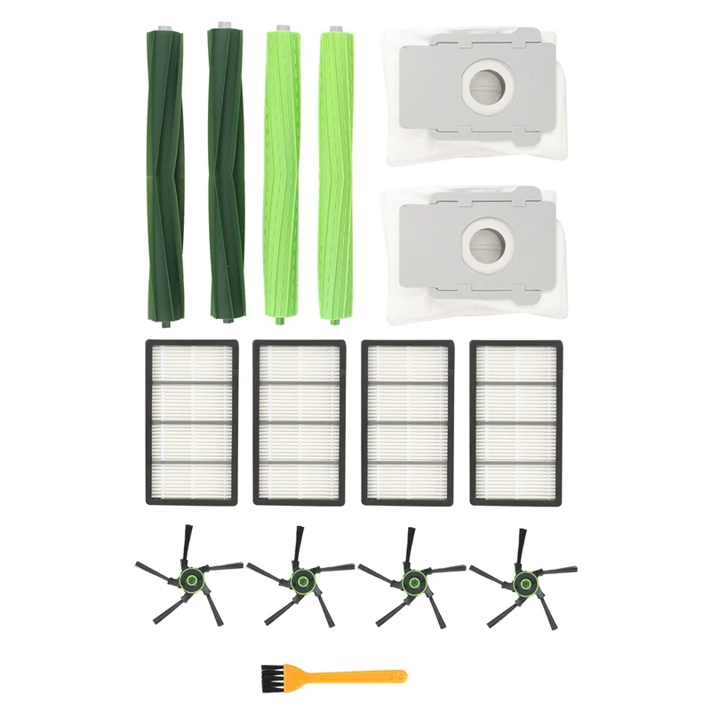 

For Irobot Roomba S9 (9150) S9 + S9 Plus (9550) S Series Filter, Side Brush, Roller Brush, Dust Bag Replacement