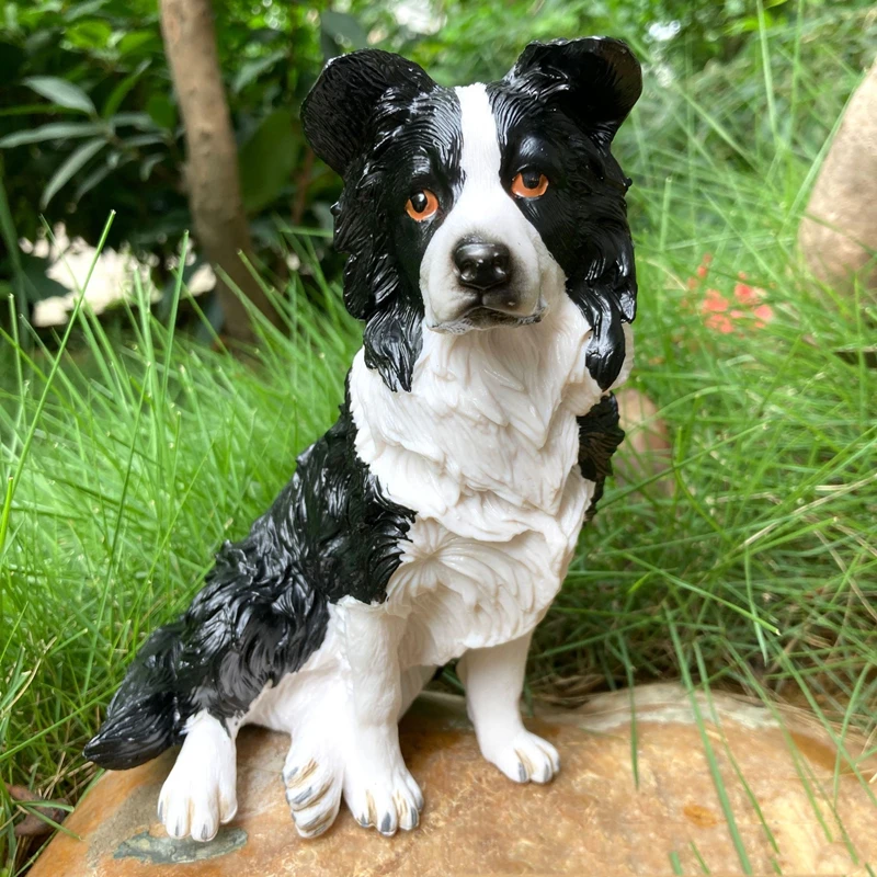 Модель 2021 года фигурка животного однотонная собака модель Springer Spaniel украшение