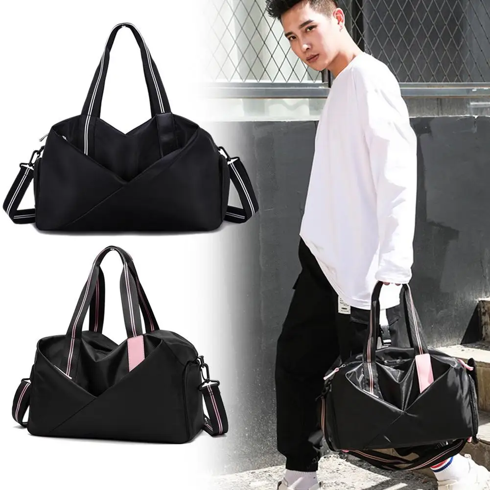 

Fitness Sports Gym Bag With Shoes Compartment Wet Pocket Waterproof Small Travel Bag Unisex Outdoor Tools Storage Bag