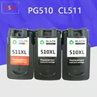 Фотографический Картридж для струйного принтера CANON PIXMA MP230 MP237 MP240 MP250 MP252 MX330 MX360 (PG510 CL511)