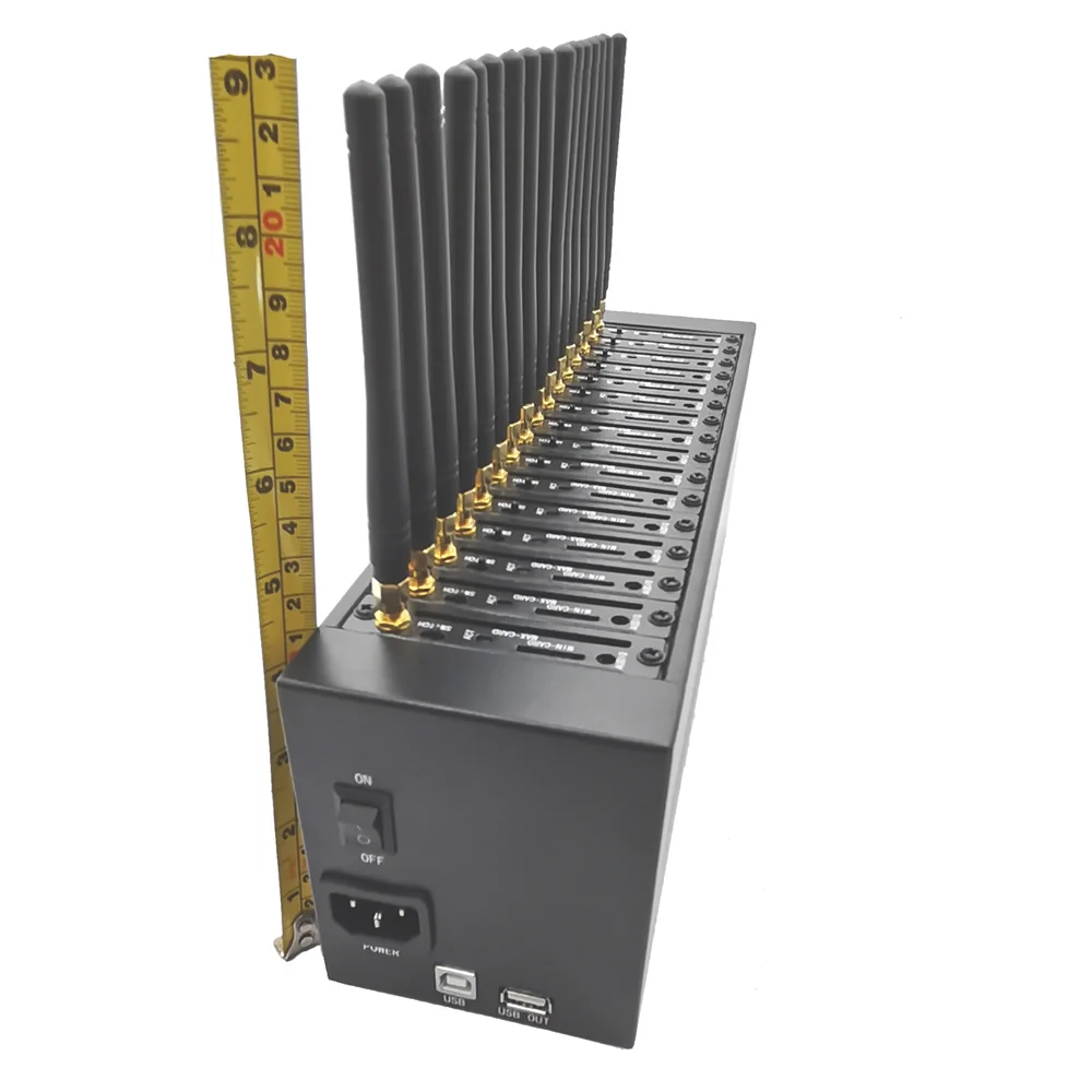 С оригинальным оптовым модемом USSD Voip Simbox Mass SMS Бесплатная смс программа 4G 16 порт