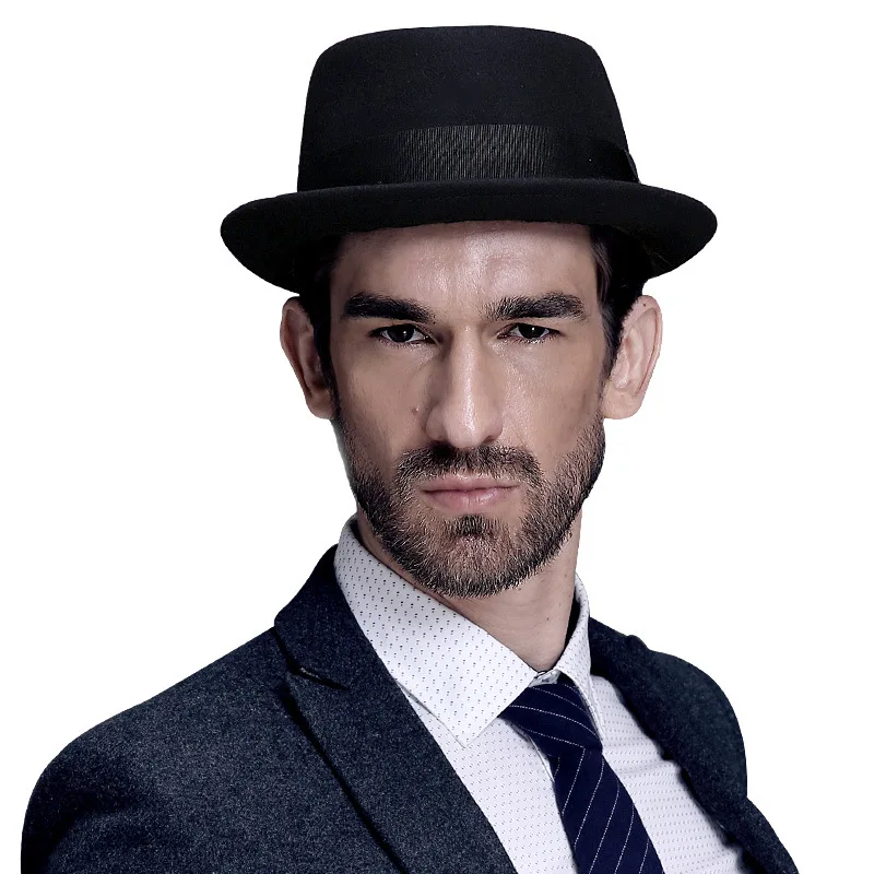 Шерстяная шляпа Федора головной убор для планшетов женские головные уборы