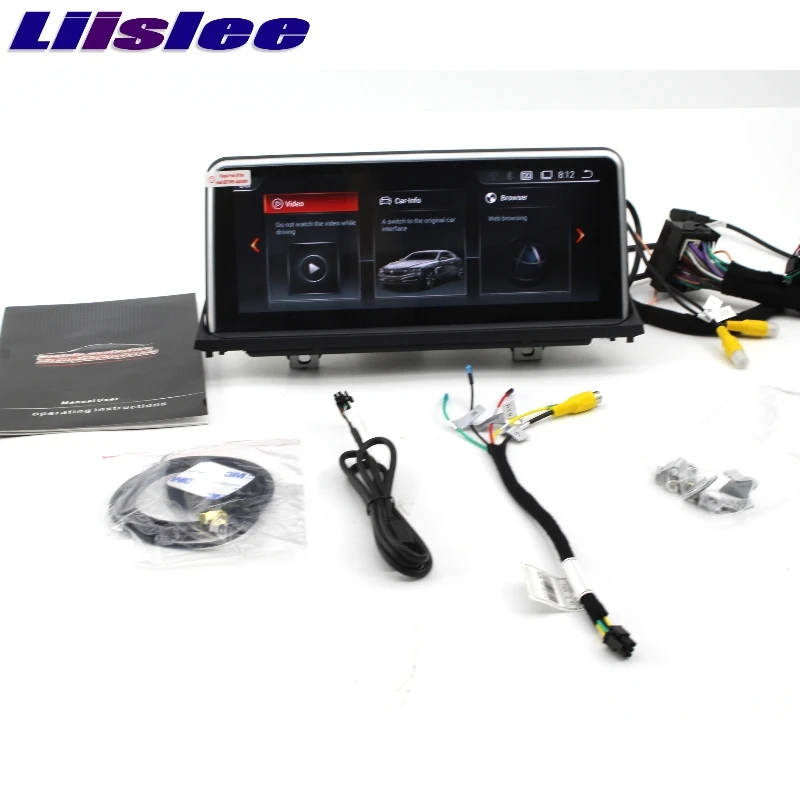 LiisLee Car Multimedia Player GPS Audio Radio For BMW X5 E70 2011~2013 CIC System CarPlay Adapter Navigation NAVI | Автомобили и